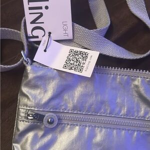 Kipling Silver Crossbody Bag